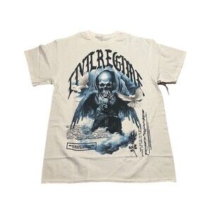 NWT Civil Regime Roses from Concrete Grim Reaper Graphic T-Shirt L Streetwear
